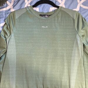 RLX Ralph Lauren Green Long Sleeve Tee